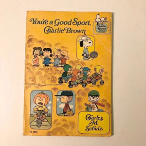 Vintage 1976 Youre A Good Sport Charlie Brown Special Charles M  Schulz
